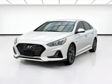 White 2019 Hyundai Sonata Plug-In Hybrid for sale in Bellflower, CA