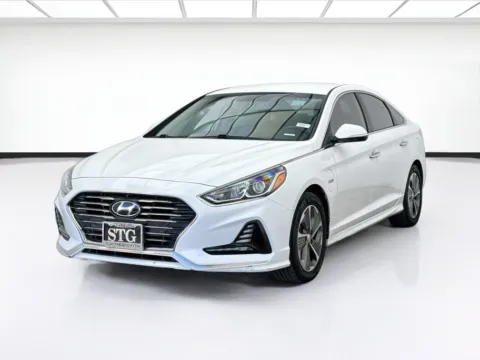White 2019 Hyundai Sonata Plug-In Hybrid for sale in Bellflower, CA