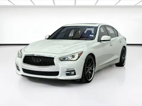 White 2014 INFINITI Q50 Premium for sale in Bellflower, CA