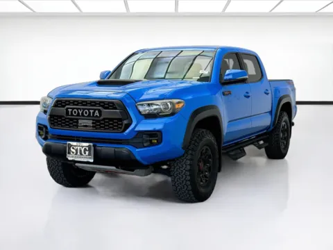 Blue 2019 Toyota Tacoma TRD Pro V6 for sale in Bellflower, CA