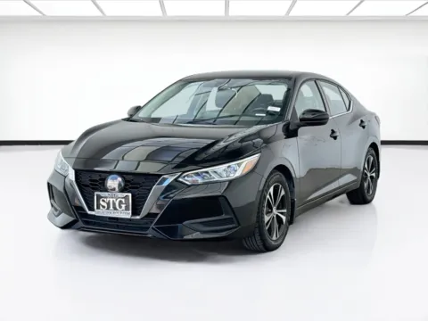 Black 2021 Nissan Sentra SV for sale in Bellflower, CA