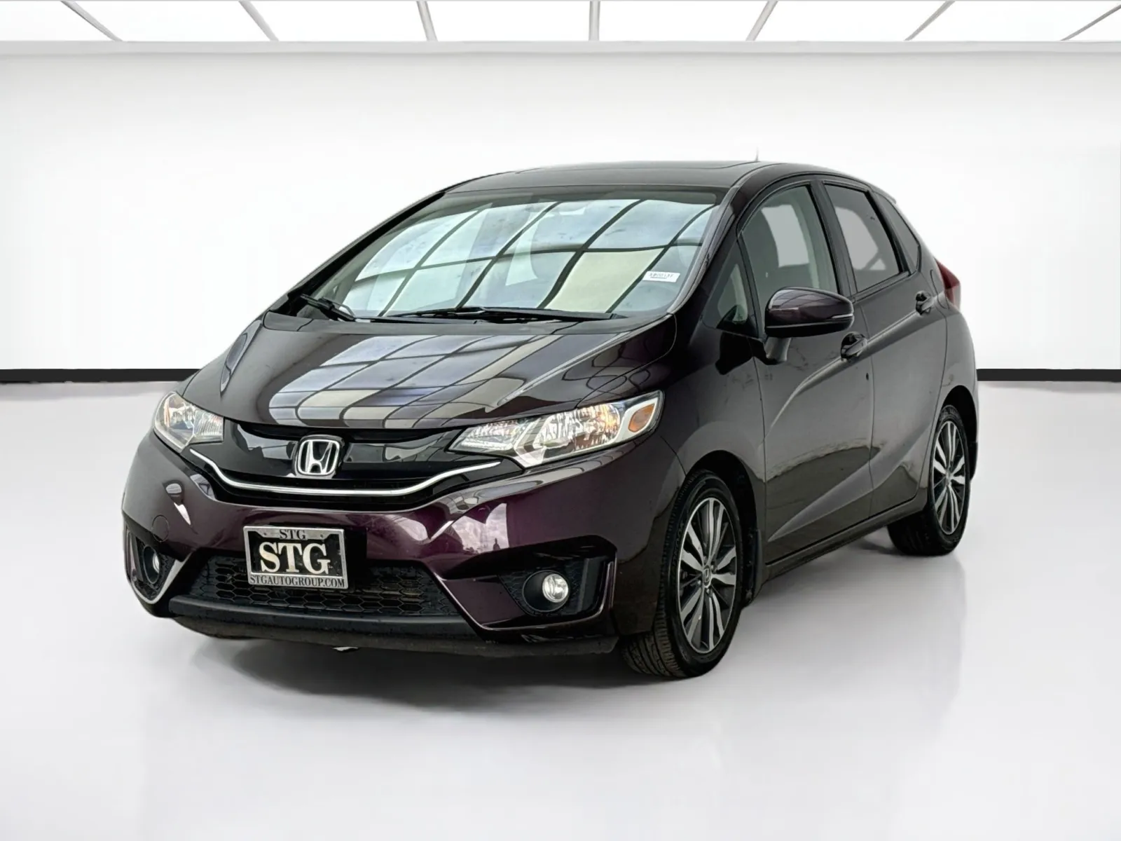Red 2015 Honda Fit EX-L for sale in Bellflower, CA