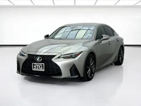 Silver 2023 Lexus IS 350 F SPORT for sale in Bellflower, CA