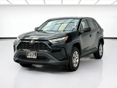 Black 2023 Toyota RAV4 LE for sale in Bellflower, CA