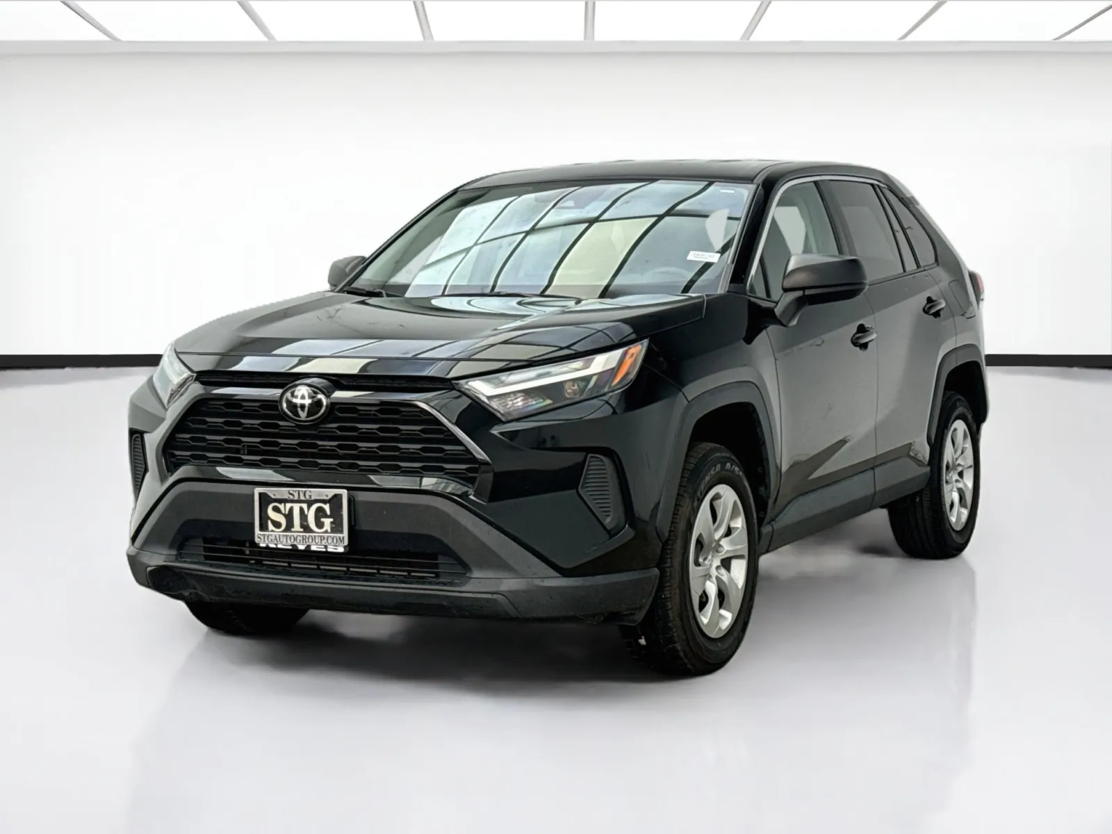 Black 2023 Toyota RAV4 LE for sale in Bellflower, CA