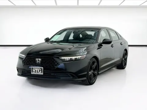 Black 2024 Honda Accord Hybrid Sport for sale in Bellflower, CA