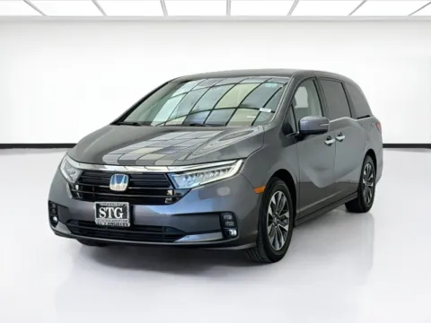 Gray 2024 Honda Odyssey EX-L for sale in Bellflower, CA