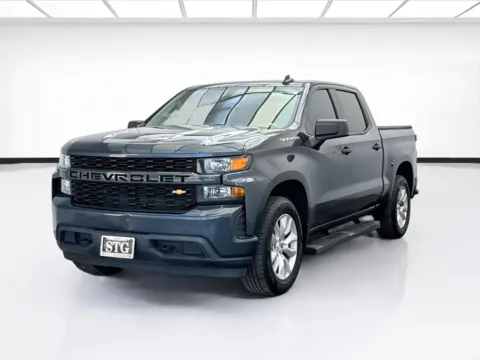 Gray 2021 Chevrolet Silverado 1500 Custom for sale in Bellflower, CA