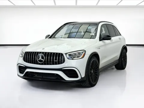 White 2021 Mercedes-Benz GLC 63 AMG 4MATIC for sale in Bellflower, CA