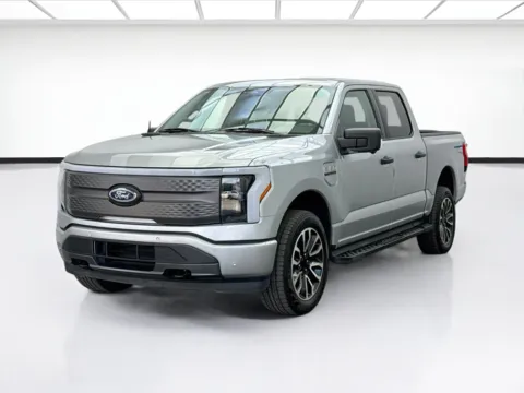 Silver 2023 Ford F-150 Lightning XLT for sale in Bellflower, CA