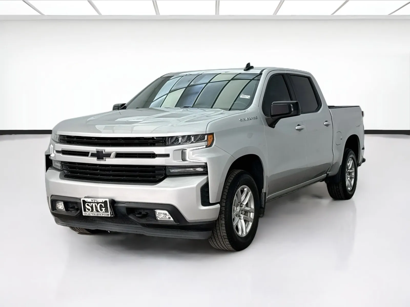 Silver 2021 Chevrolet Silverado 1500 RST for sale in Bellflower, CA