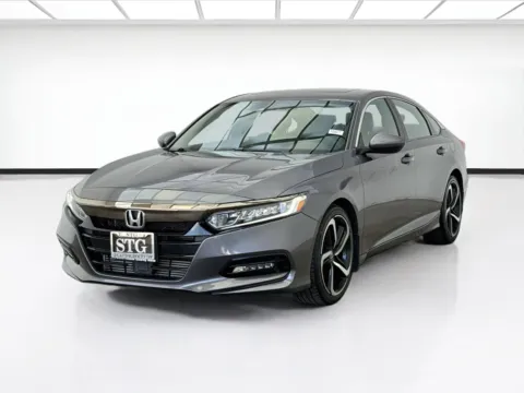 Gray 2018 Honda Accord Sedan Sport 2.0T for sale in Bellflower, CA