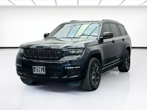 Blue 2023 Jeep Grand Cherokee L Summit for sale in Bellflower, CA