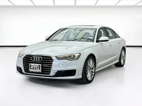 White 2016 Audi A6 2.0T Premium FrontTrak for sale in Bellflower, CA