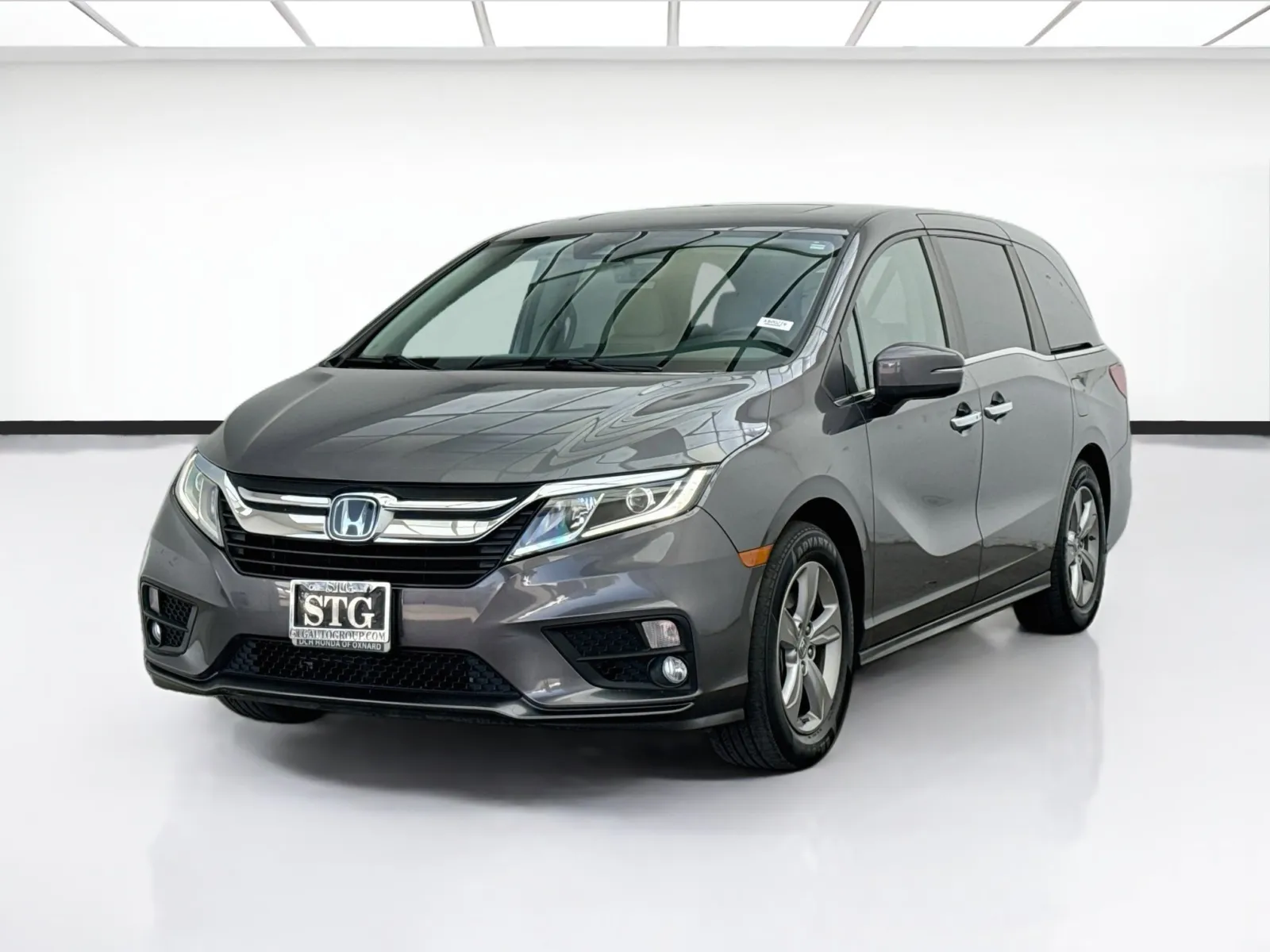 Gray 2019 Honda Odyssey EX-L for sale in Bellflower, CA