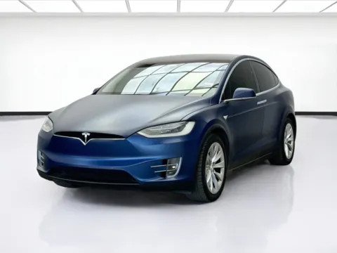 Blue 2018 Tesla Model X 75D for sale in Bellflower, CA