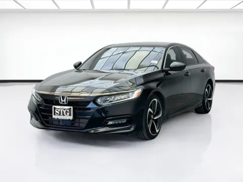 Black 2018 Honda Accord Sedan Sport for sale in Bellflower, CA