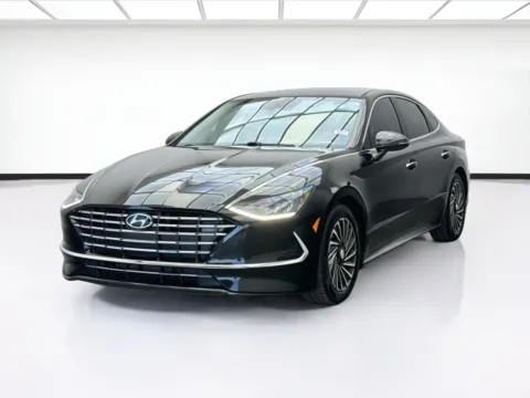 Black 2021 Hyundai Sonata Hybrid SEL for sale in Bellflower, CA