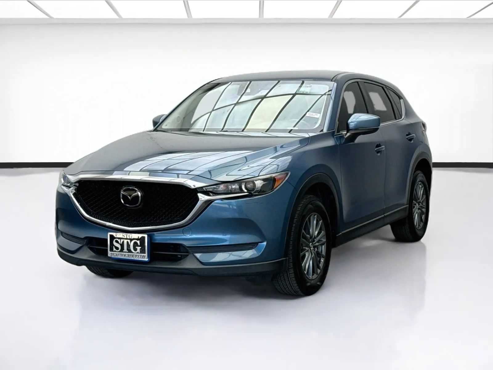 Blue 2021 Mazda CX-5 Touring for sale in Bellflower, CA