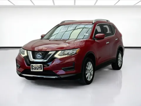 Red 2017 Nissan Rogue SV for sale in Bellflower, CA