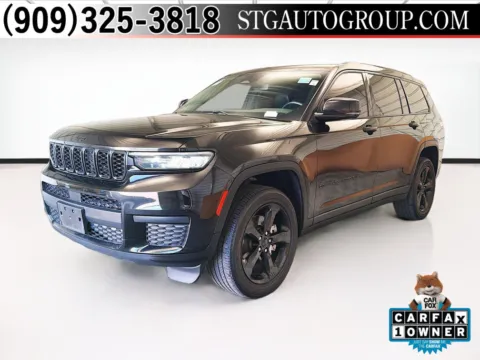 Black 2022 Jeep Grand Cherokee L Altitude for sale in Bellflower, CA