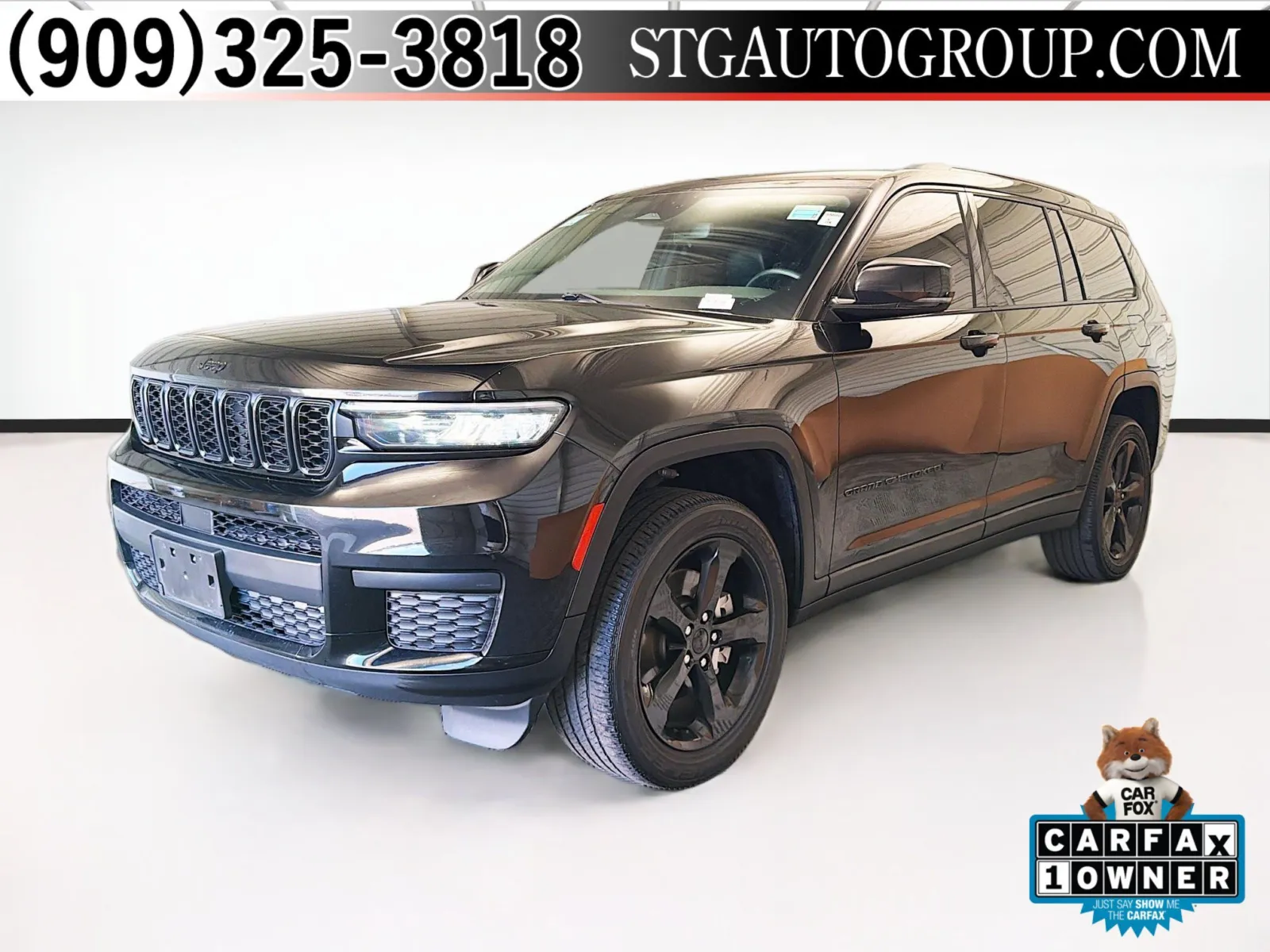 Black 2022 Jeep Grand Cherokee L Altitude for sale in Bellflower, CA