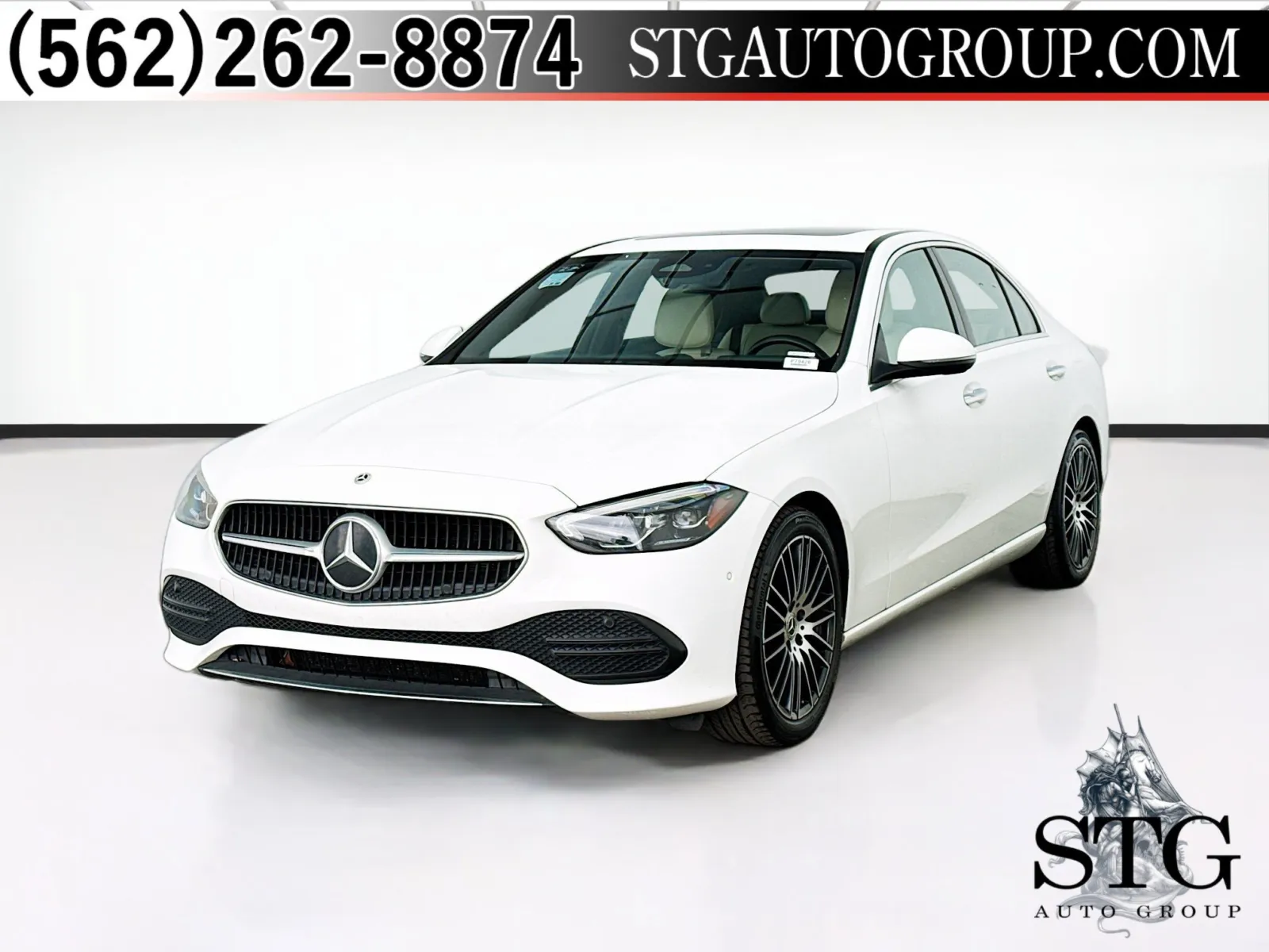 White 2023 Mercedes-Benz C-Class C 300 for sale in Bellflower, CA
