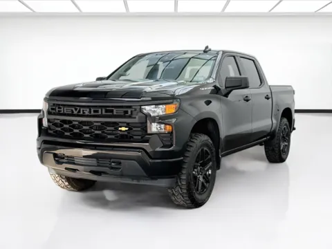 Black 2024 Chevrolet Silverado 1500 Custom for sale in Bellflower, CA