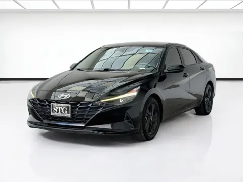 Black 2021 Hyundai Elantra SEL for sale in Bellflower, CA