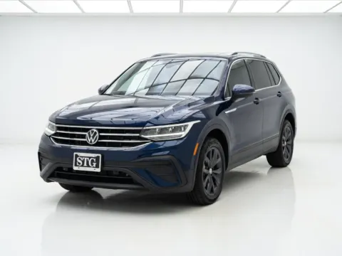 Blue 2022 Volkswagen Tiguan SE for sale in Bellflower, CA