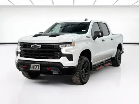 White 2022 Chevrolet Silverado 1500 LT Trail Boss for sale in Bellflower, CA