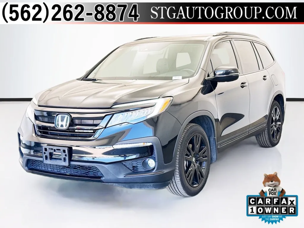 Used 2021 Honda Pilot Black Edition for sale in Bellflower, CA at