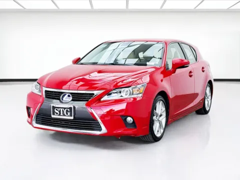 Red 2017 Lexus CT 200h w/ Navigation System & Premium PKG for sale in Bellflower, CA