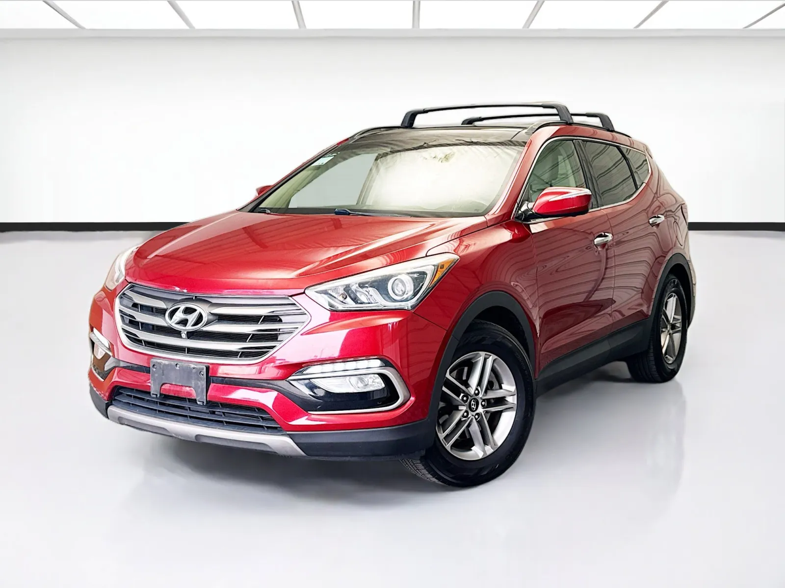 Red 2017 Hyundai Santa Fe Sport 2.4 Base for sale in Bellflower, CA
