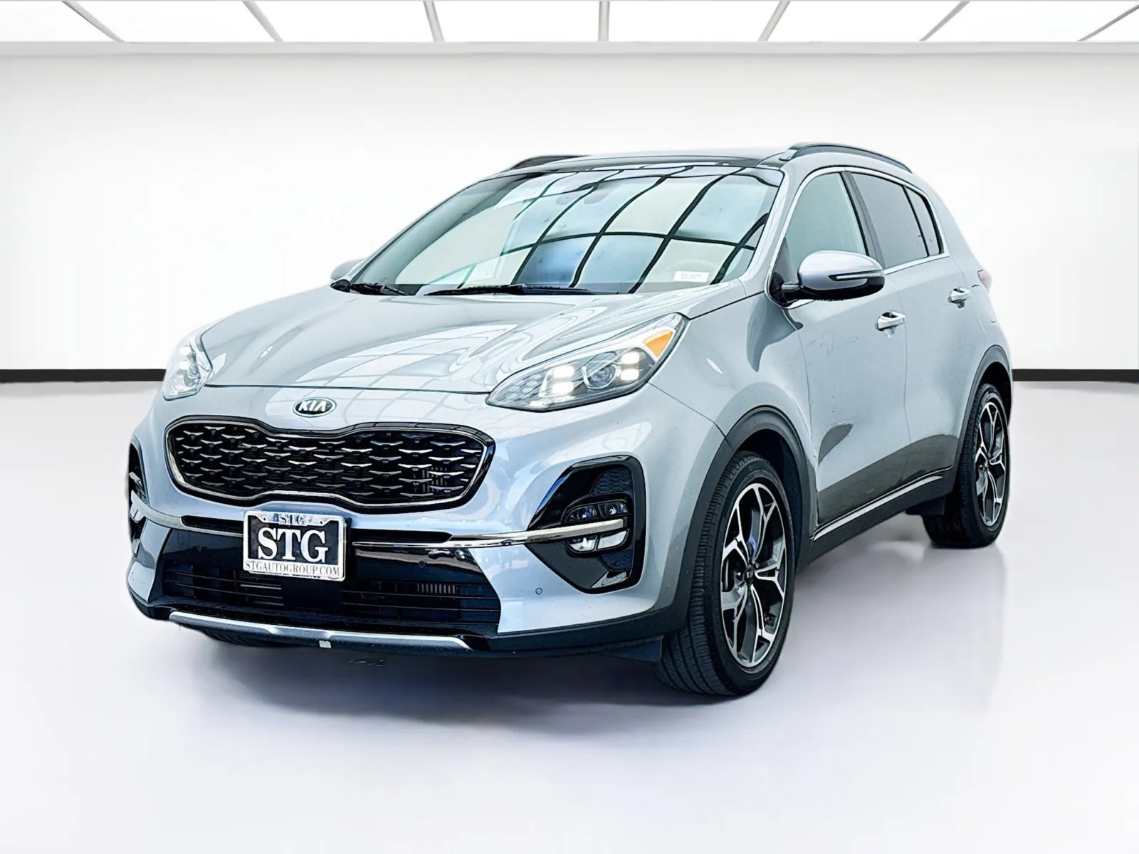 Gray 2021 Kia Sportage SX for sale in Bellflower, CA