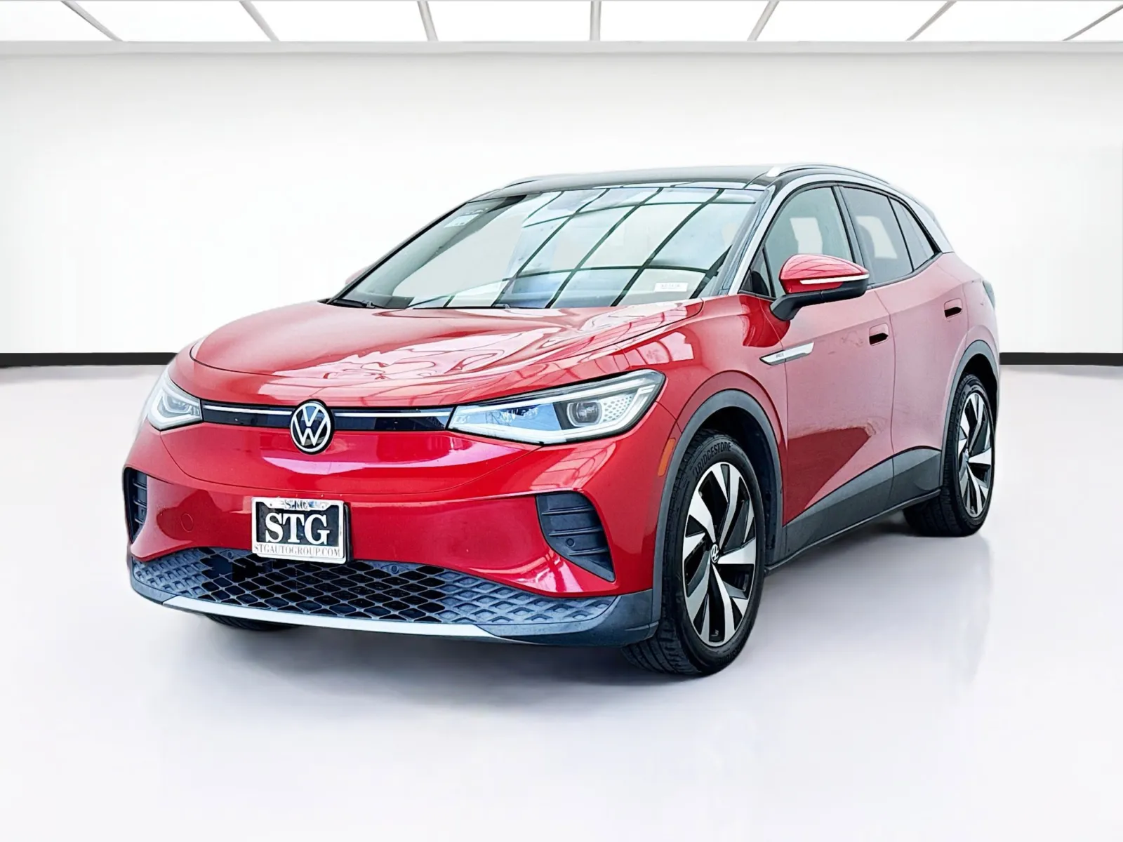 Red 2021 Volkswagen ID.4 Pro S for sale in Bellflower, CA