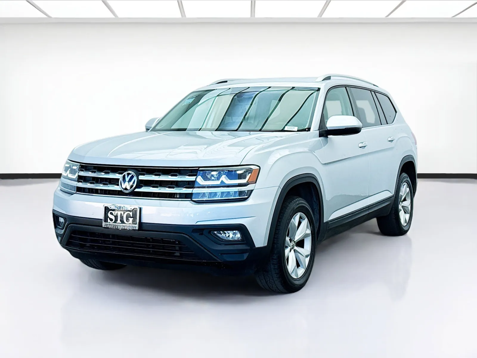 Silver 2018 Volkswagen Atlas 3.6L V6 SE 4Motion for sale in Bellflower, CA