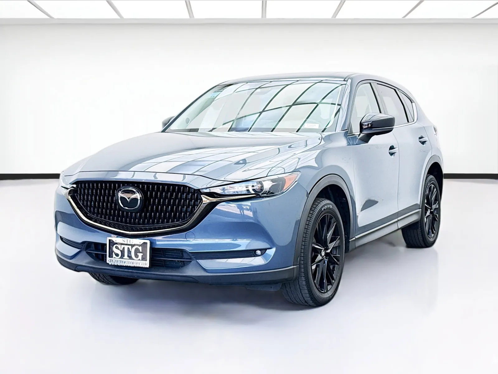 Gray 2021 Mazda CX-5 Carbon Edition Turbo for sale in Bellflower, CA