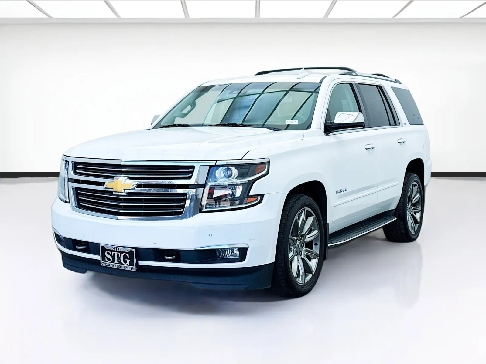 White 2016 Chevrolet Tahoe LTZ for sale in Bellflower, CA