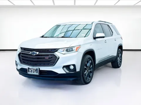 Silver 2019 Chevrolet Traverse RS 2LT for sale in Bellflower, CA