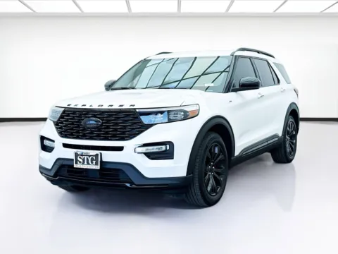 White 2023 Ford Explorer ST-Line for sale in Bellflower, CA