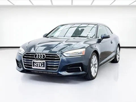 Gray 2018 Audi A5 Coupe 2.0T Premium quattro for sale in Bellflower, CA