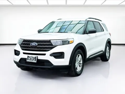 White 2023 Ford Explorer XLT for sale in Bellflower, CA