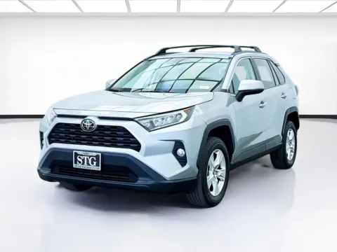 Silver 2021 Toyota RAV4 XLE for sale in Bellflower, CA