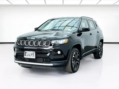 Black 2023 Jeep Compass Limited for sale in Bellflower, CA