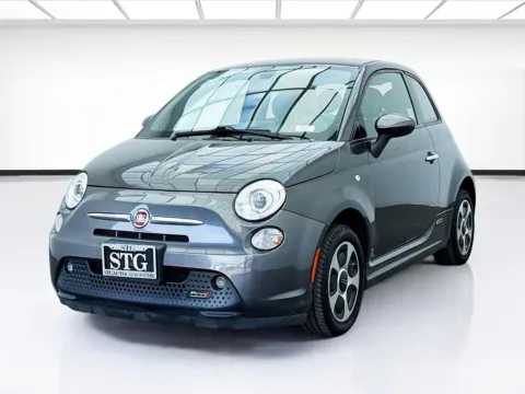 Gray 2017 FIAT 500e Battery Electric for sale in Bellflower, CA