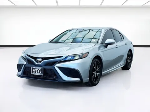 Silver 2022 Toyota Camry SE Nightshade for sale in Bellflower, CA