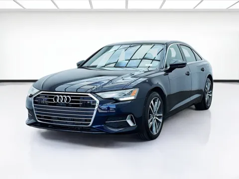 Blue 2023 Audi A6 Sedan quattro PREMIUM for sale in Bellflower, CA