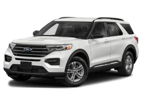 White 2021 Ford Explorer XLT for sale in Bellflower, CA