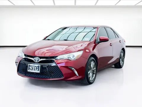 Red 2017 Toyota Camry SE for sale in Bellflower, CA